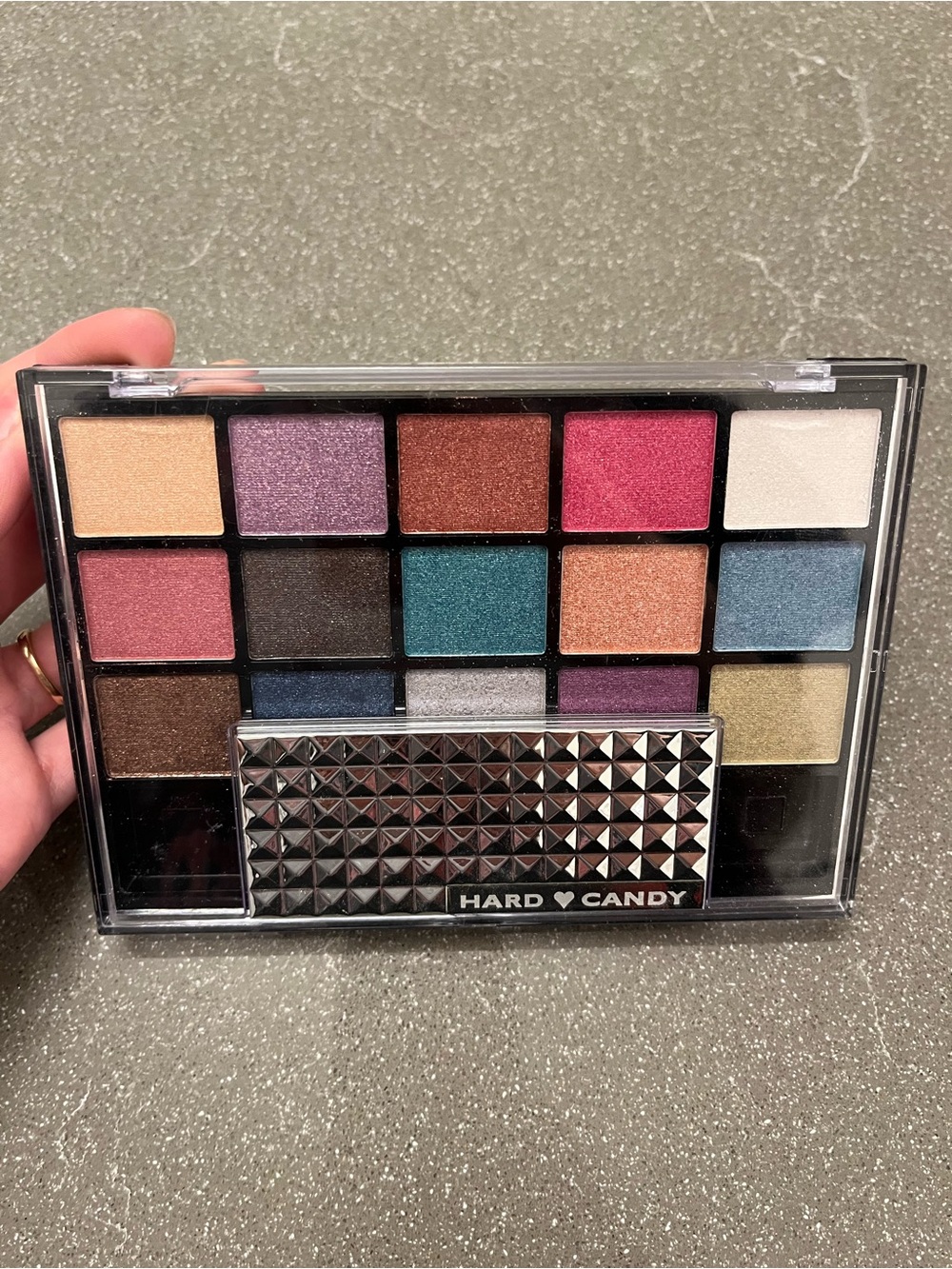 Hard Candy Multi-Color Eyeshadow Palette - Assorted Shimmer Shades